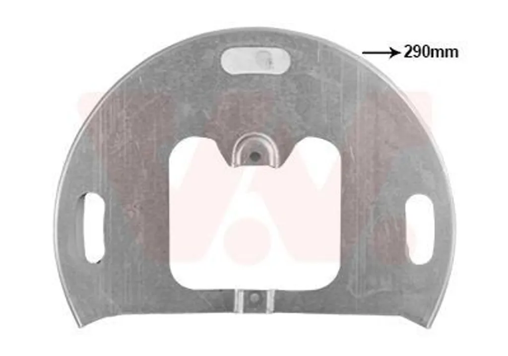 Rénovation Frein Avant IVECO DAILY IV : Tôle d'éclaboussure 2815373