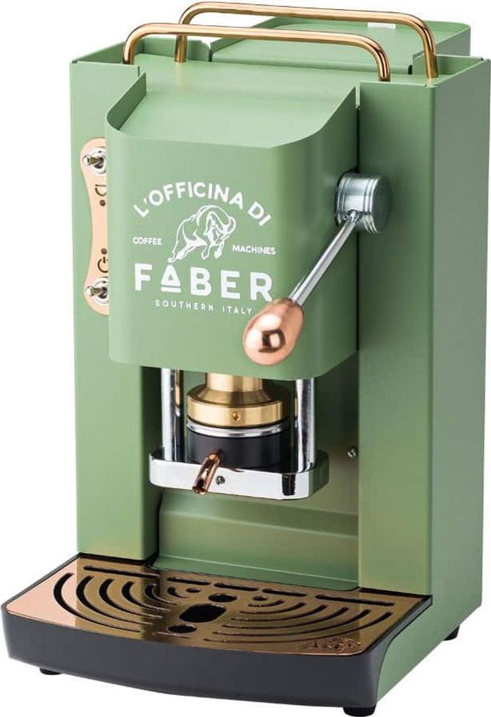 Faber Italia Pro Deluxe Pod-Kaffeemaschine 1.3 l Kaffeepad 500 W