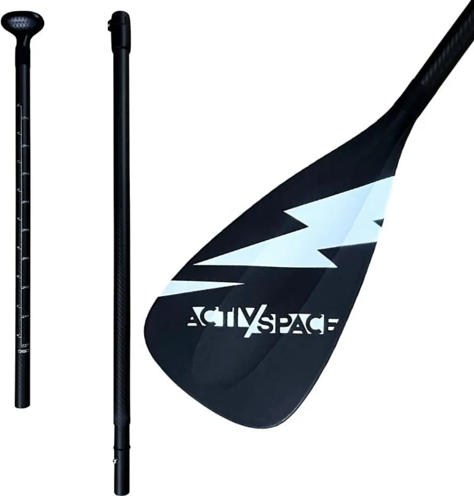 Pagaie SUP carbone réglable et pliable légère pour randonnée et voyage