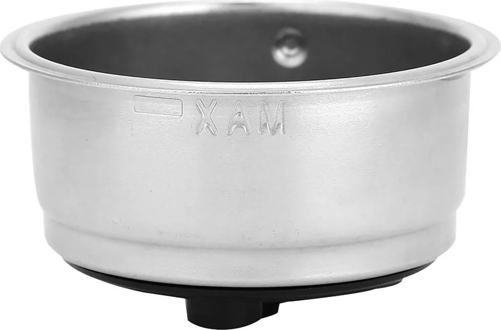 Cestello filtro caffè in acciaio inox rimovibile, setaccio, accessori macchina per la casa e l'ufficio, doppia tazza