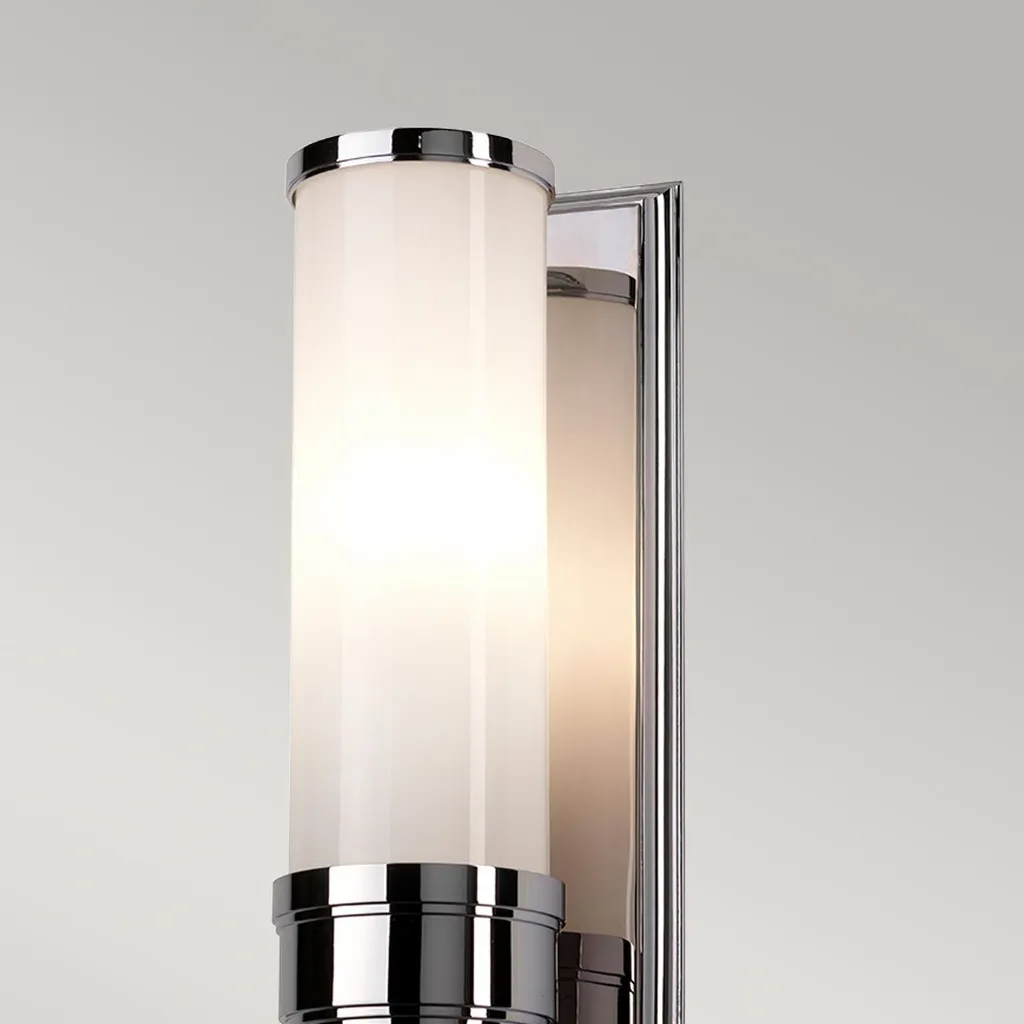 Applique IP44 Worcester Chrome Poli 36x12cm design Elstead Lighting - 7