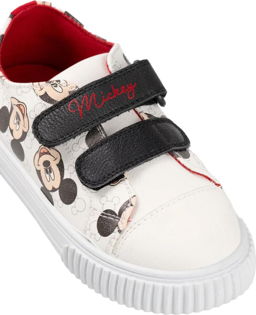 Disney - Rundum bedruckt Sneaker für Jungen NS9621 (27 EU) (Weiß)