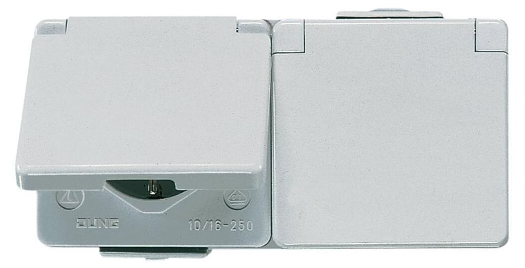 Jung prise de courant CEBEC double 16A 250V horizontale 622 Image du produit 