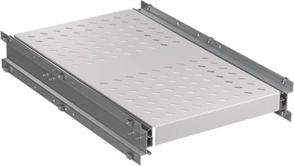 Tablette EFB-Elektronik 691640ATS.02 télescopique 140kg RAL9005