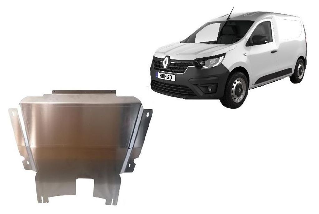 Aluminium Unterfahrschutz für Motor der Marke Renault Express