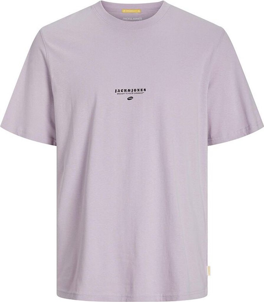 Jack & Jones Marbella Back Kurzarm-t-shirt Lila 2XL Mann Lila 2XL
