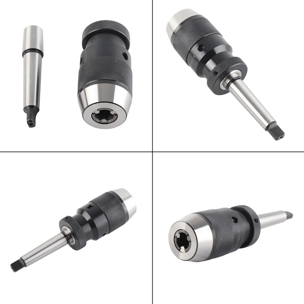 Mandrin de perçage 1-16mm pour tour à métaux et perceuse arbre MT2-JT3