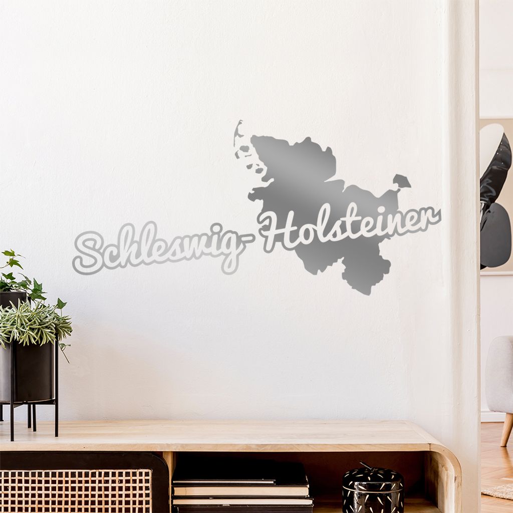 Schleswig Holsteiner Herkunft Wandtattoo Wandaufkleber Wall Sticker - Dekoration, Küche, Wohnzimmer, Schlafzimmer, Badezimmer
