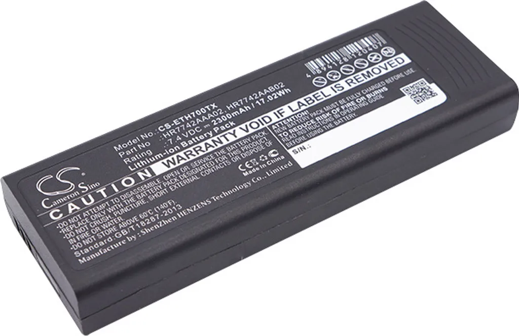 Batterie pour Radio EADS P3g TPH700 : Autonomie de 2300mAh en Mission