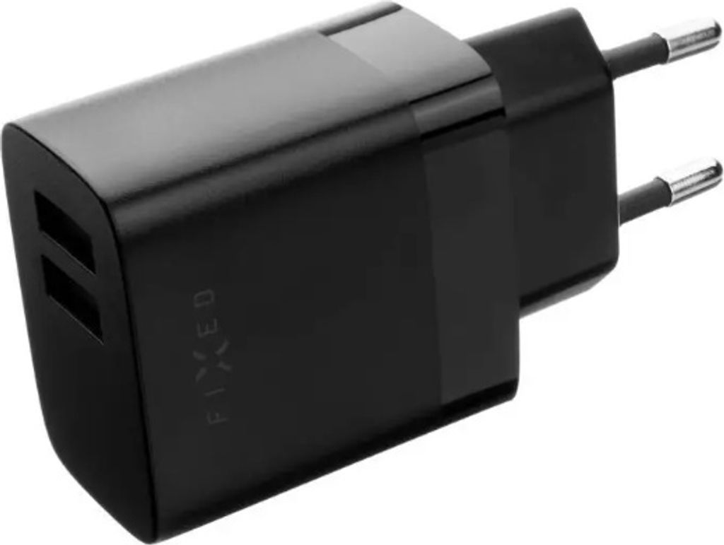 FIXED FIXC17N-2UC-BK, Drinnen, AC, 1 m, Schwarz