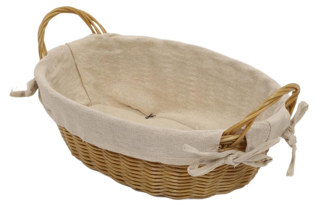 Koš na pečivo s textilní výselkou, 30 x 21 cm, Kesper Obrázek produktu 