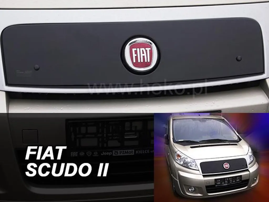 Protection radiateur Fiat Scudo 2007-2016 - Idéal pour climat froid