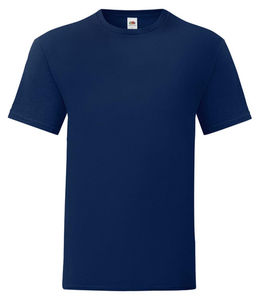Fruit of the Loom - "Iconic 150" T-Shirt für Herren FK2628 (XL) (Marineblau)