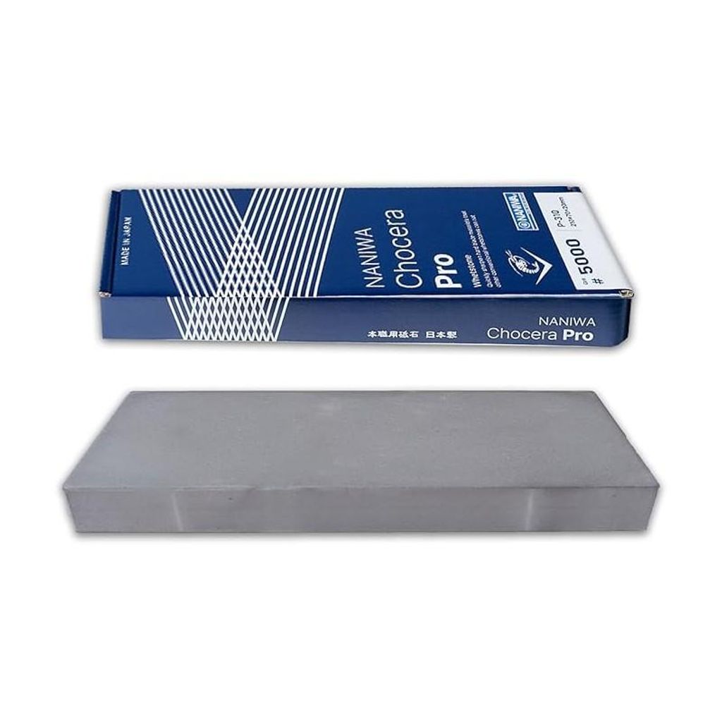 Ambrogio Sanelli - Naniwa - Chocera Pro Stone - Splash&Go Professioneller Messerschärfer - Körnung Nr. 5000