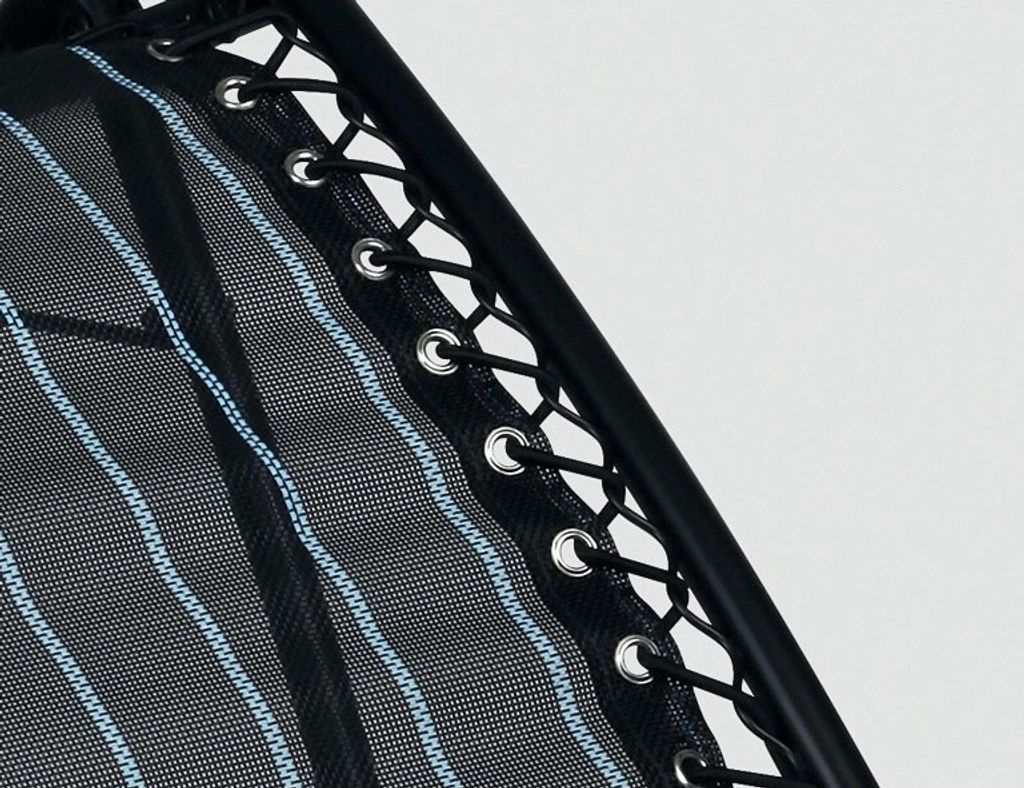 Lafuma "Lafuma 4er-Set Schnüre für Relaxsessel RSX mit Endkappen Rsx Gummiband schwarz"