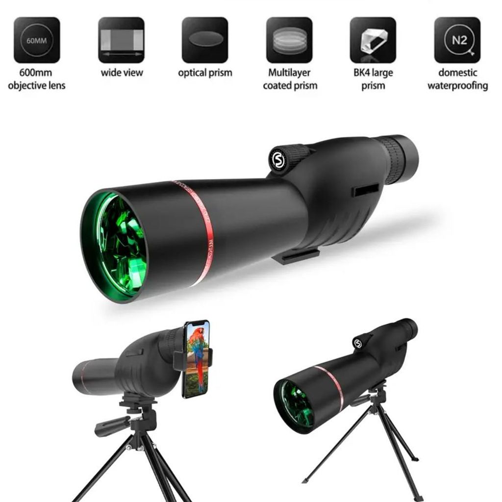 Sportschützen 25-75x60 BAK4 Prisma FMC Optik Monokular Produktbild 