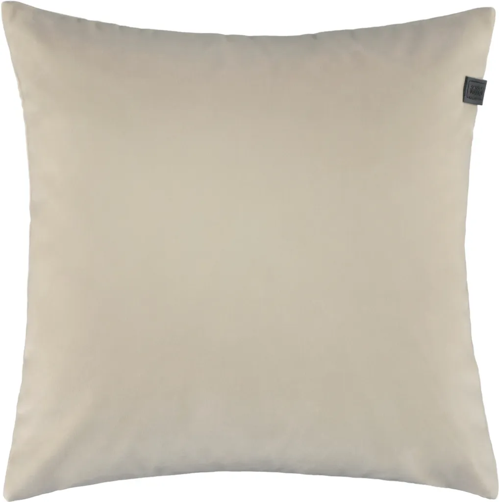 LOESCHEN Schöner Wohnen Copricuscino Soul Crema 44x44 - Tessuti Premium
