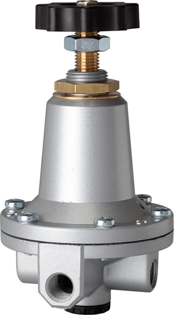 Riegler Präzisionsdruckregler ohne Eigenluftverbrauch, G 1/4, 0,1 - 3 bar