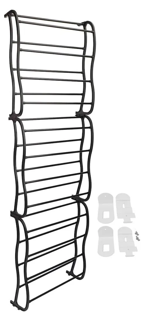 Rangement chaussures de porte pour gain de place, organiseur 12 rangs