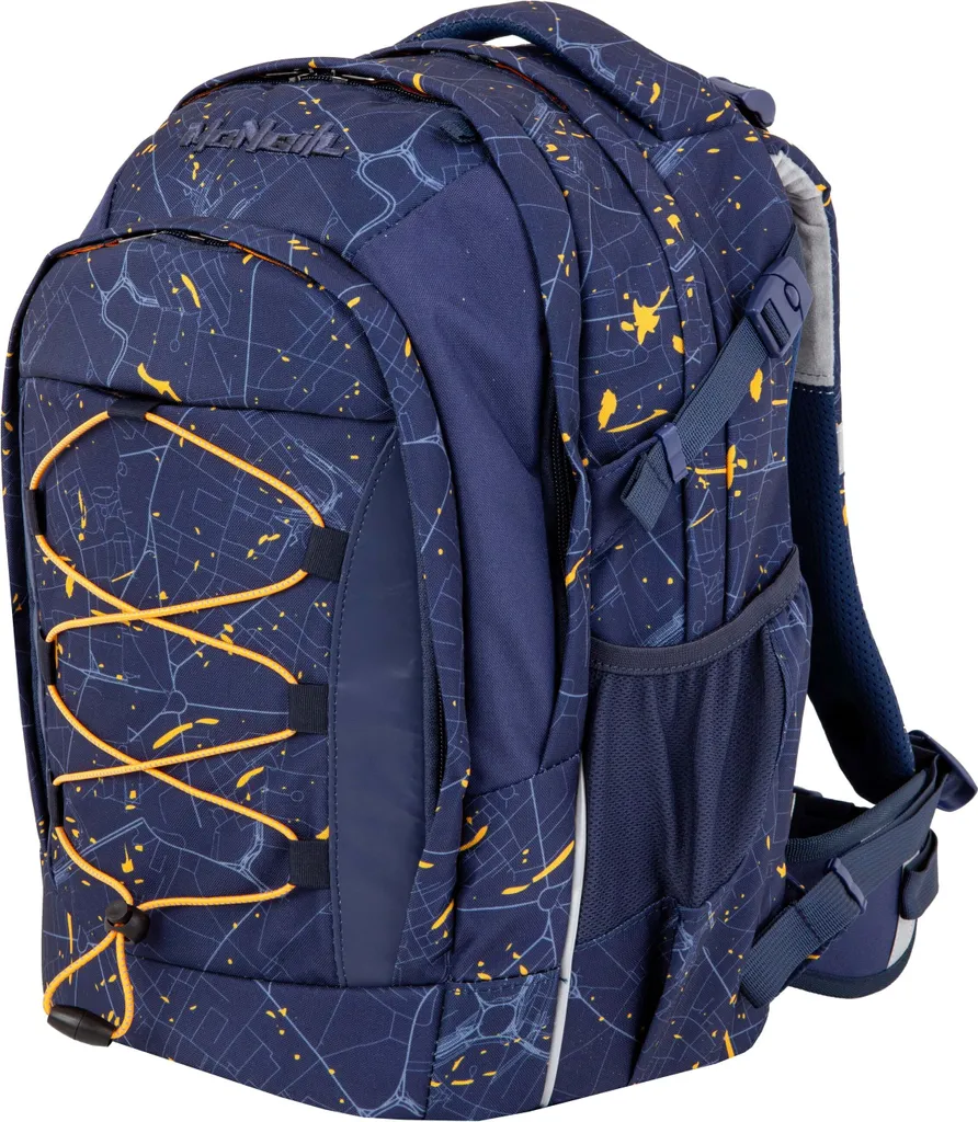 McNeill sac d'école Luca School Backpack Splash bleu marine ergonomique - 2