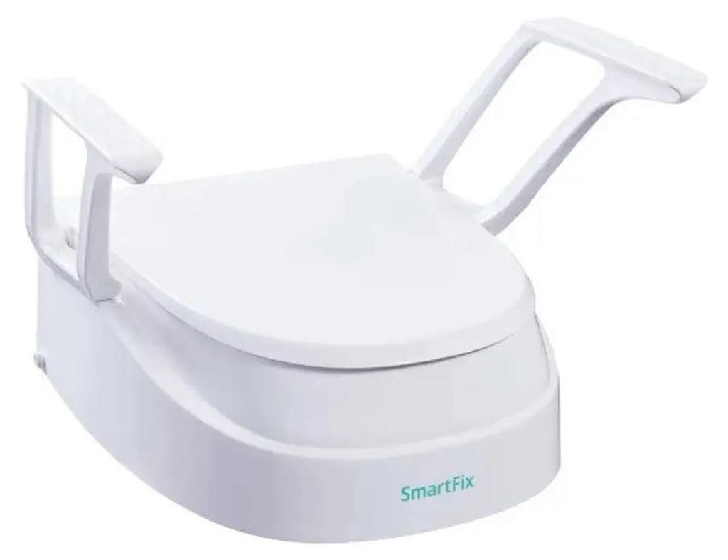 Abattant de toilettes Dietz SmartFix avec accoudoirs Image du produit 
