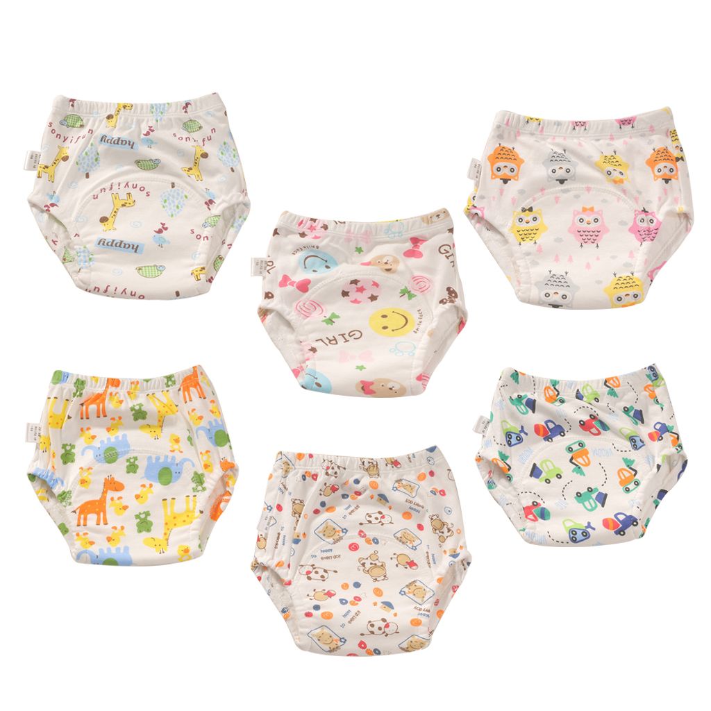 Töpfchen-Trainingshosen 5er Set - Baumwolle Waschbar Für Mädchen & Jungen