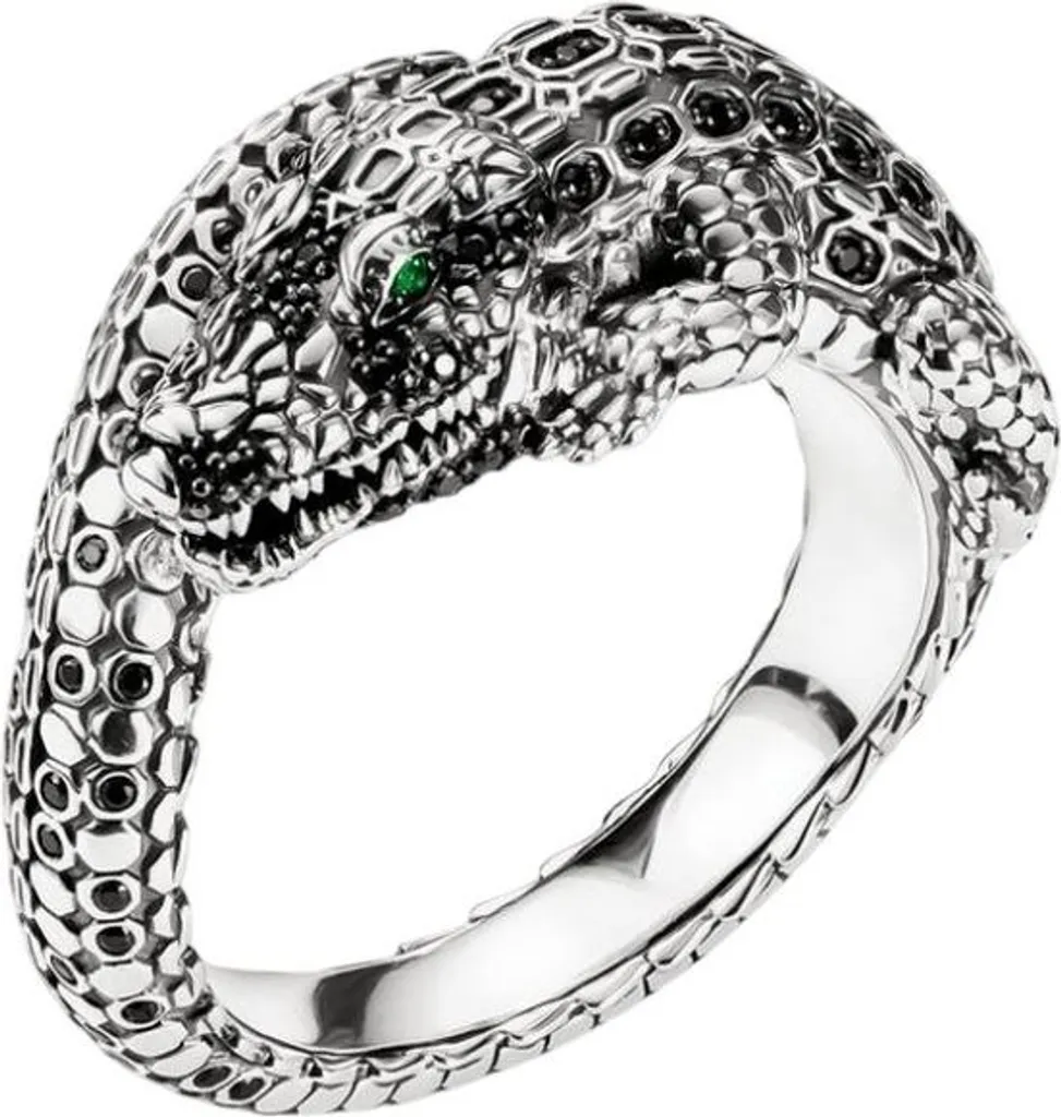 Thomas Sabo Bague Rebel at Heart TR2421-347-7 Argent Sterling Taille 48