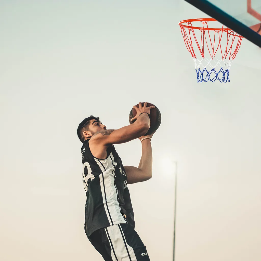 Cercle de basket résistant aux intempéries Ø 45 cm en acier renforcé - 7