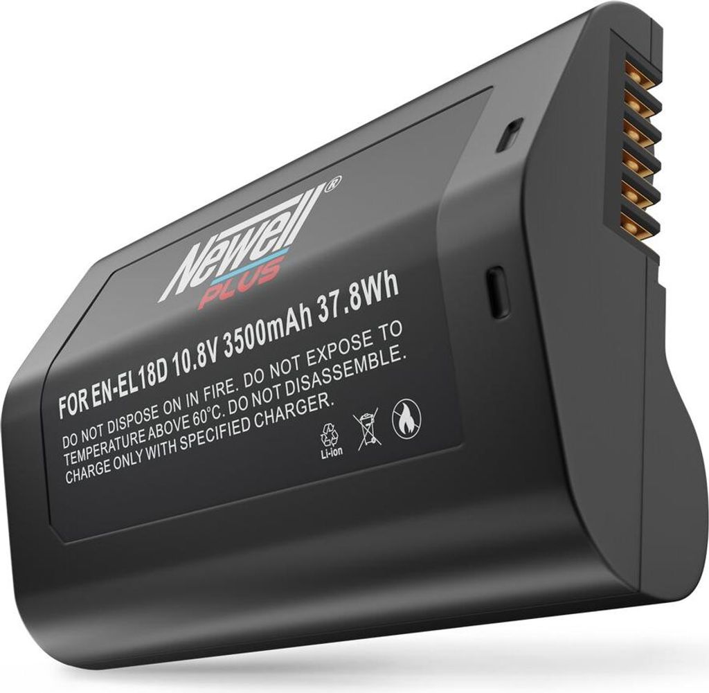 Newell Plus Replacement Battery EN-EL18d for Nikon