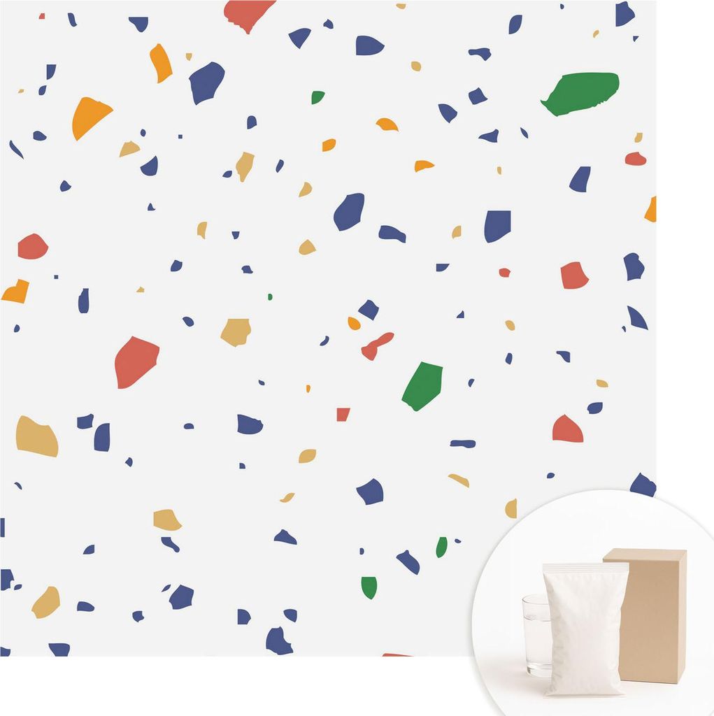 Fototapete - Wandbilder für Wohnzimmer - 250x250 cm - Dekorative Wandfolie - Modernes Design für Wanddekoration - Tapeten für Innenräume - Rege...