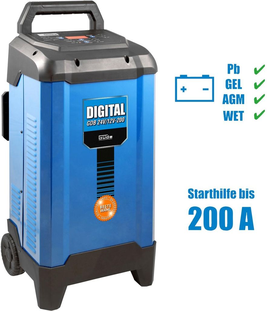 Batterielader Digital GDB 24V/12V-200, Ladeleistung von bis Produktbild 