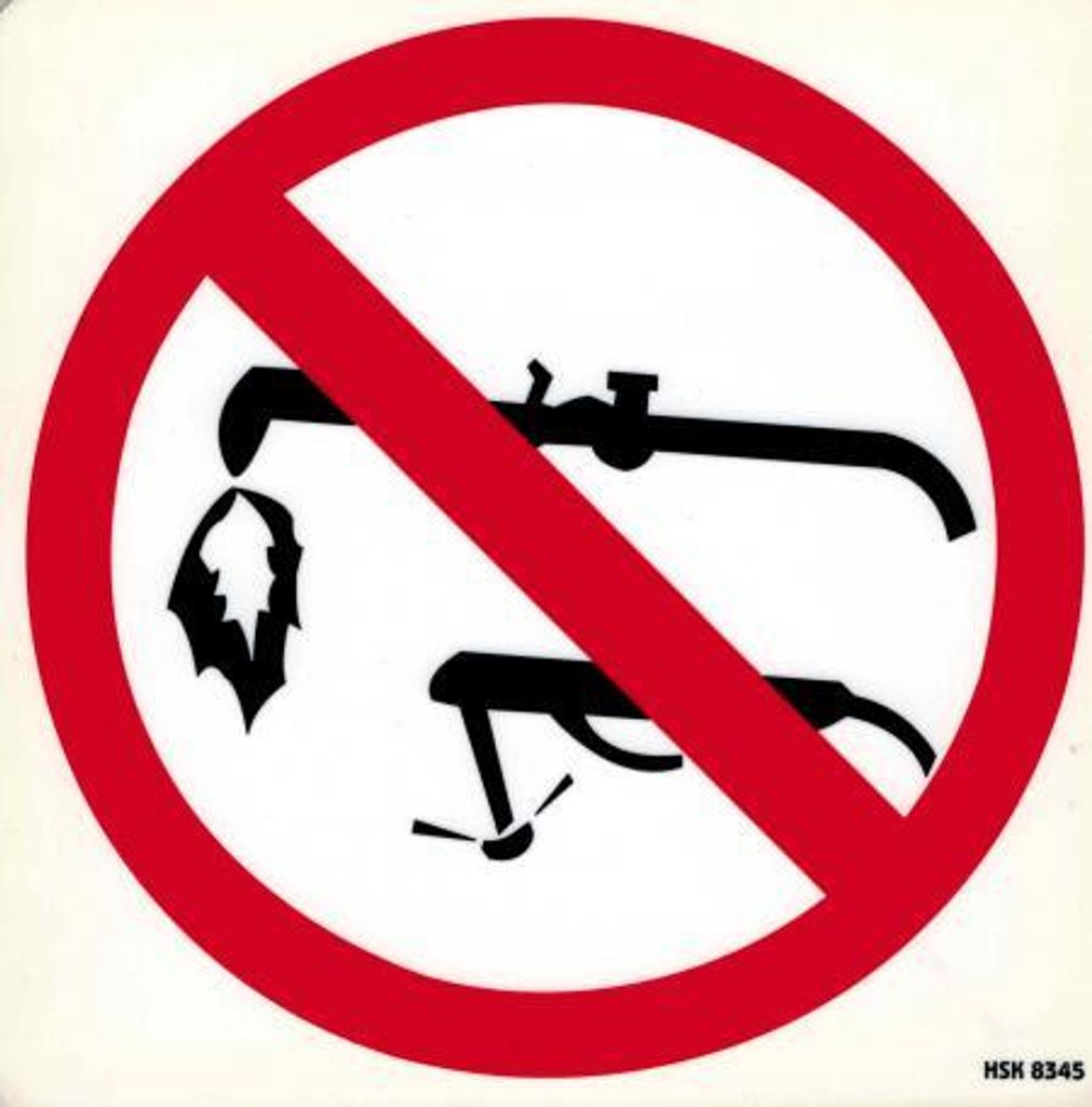 Schild - Schweißen verboten - Gr. 20 X 20 cm - 308345