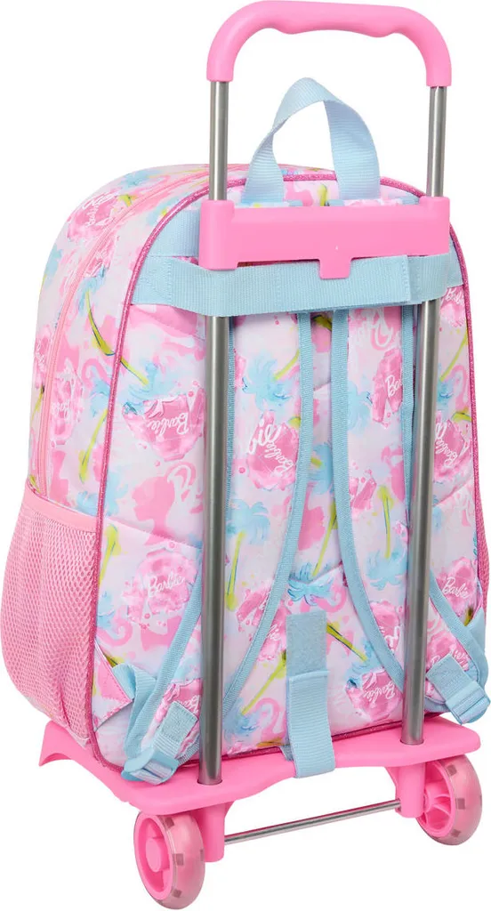 Cartable à roulettes Barbie Painterly pour Fille Primaire 33x42x14 cm
