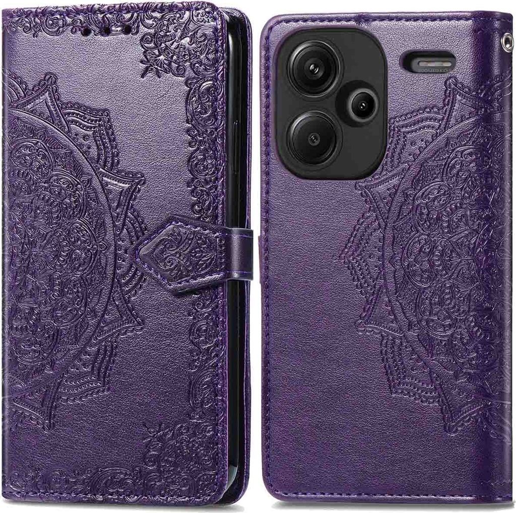 imoshion Mandala Klapphülle Xiaomi Redmi Note 13 Pro Plus (5G) - Violett