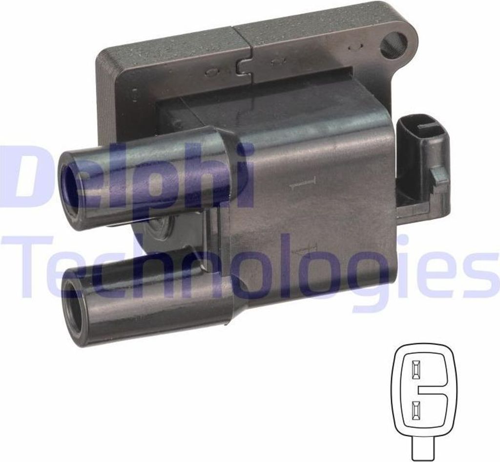 DELPHI GN11037-12B1 Zündspule 12V für HYUNDAI i10 (PA) für Produktbild 