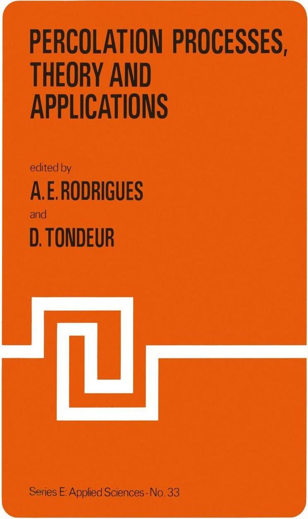 Percolation Processes: Theory and Applications