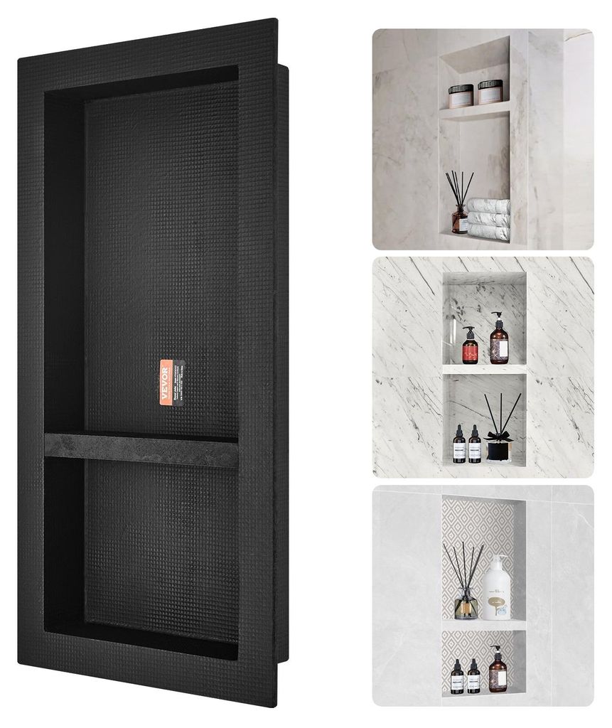 VEVOR Duschnische bereit für Fliesen 40,64 x 127 cm, Produktbild 