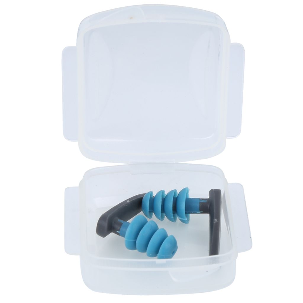 2PCS potápěčské elastické měkké vodotěsné špunty do uší Obrázek produktu 6