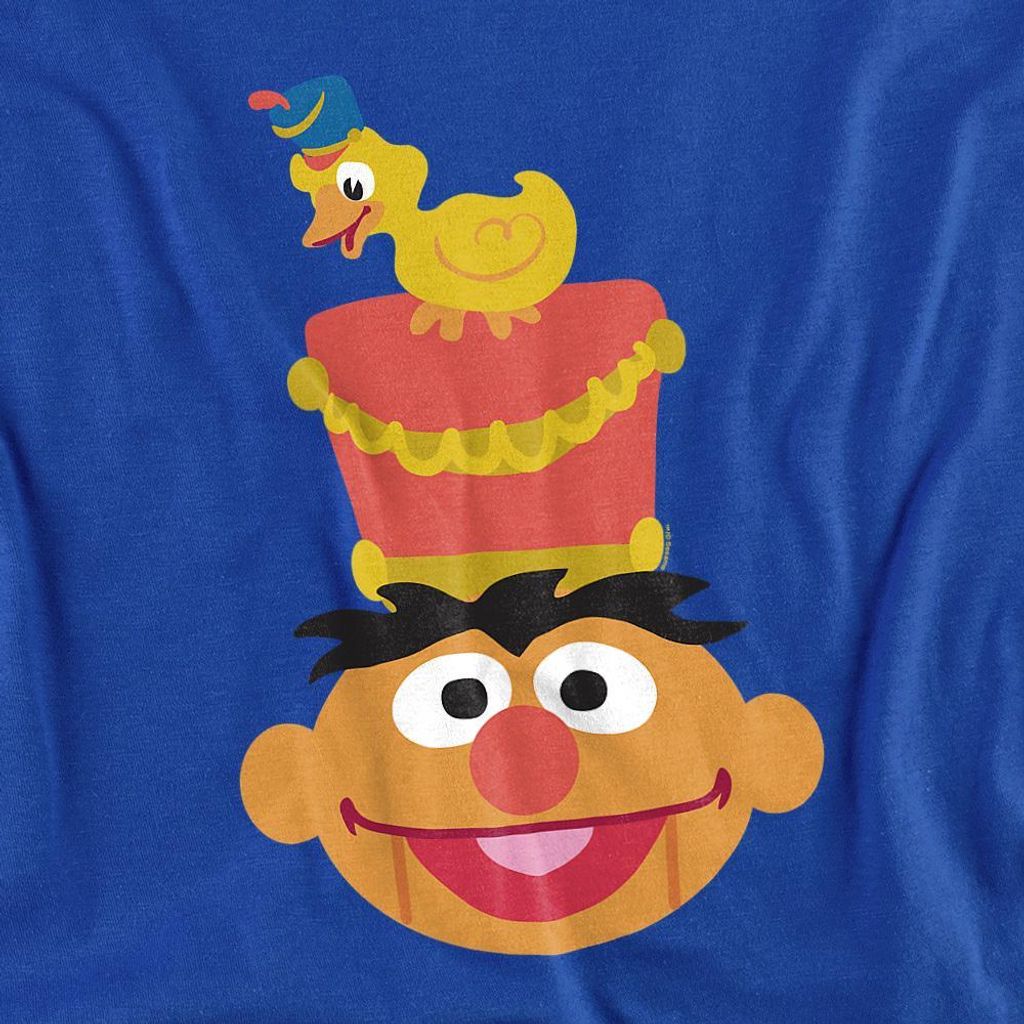 Sesame Street - T-Shirt für Herren/Damen Uni, weihnachtliches Design TV21246 (XXL) (Königsblau)