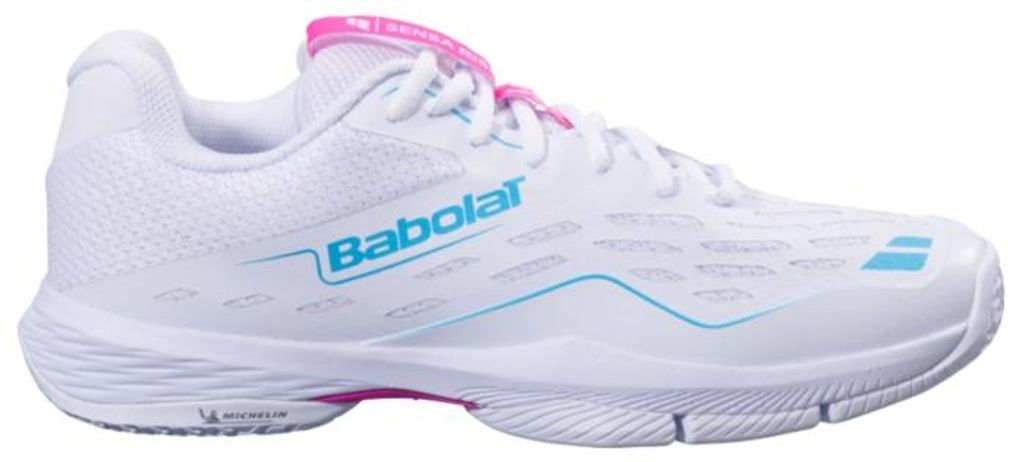 Babolat Sensa Rise White/Red Dames Productafbeelding 