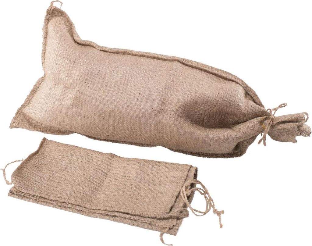 Masys Jute-Sandsack 60 x 30 cm natur 2 Stück mit Band zum Produktbild 
