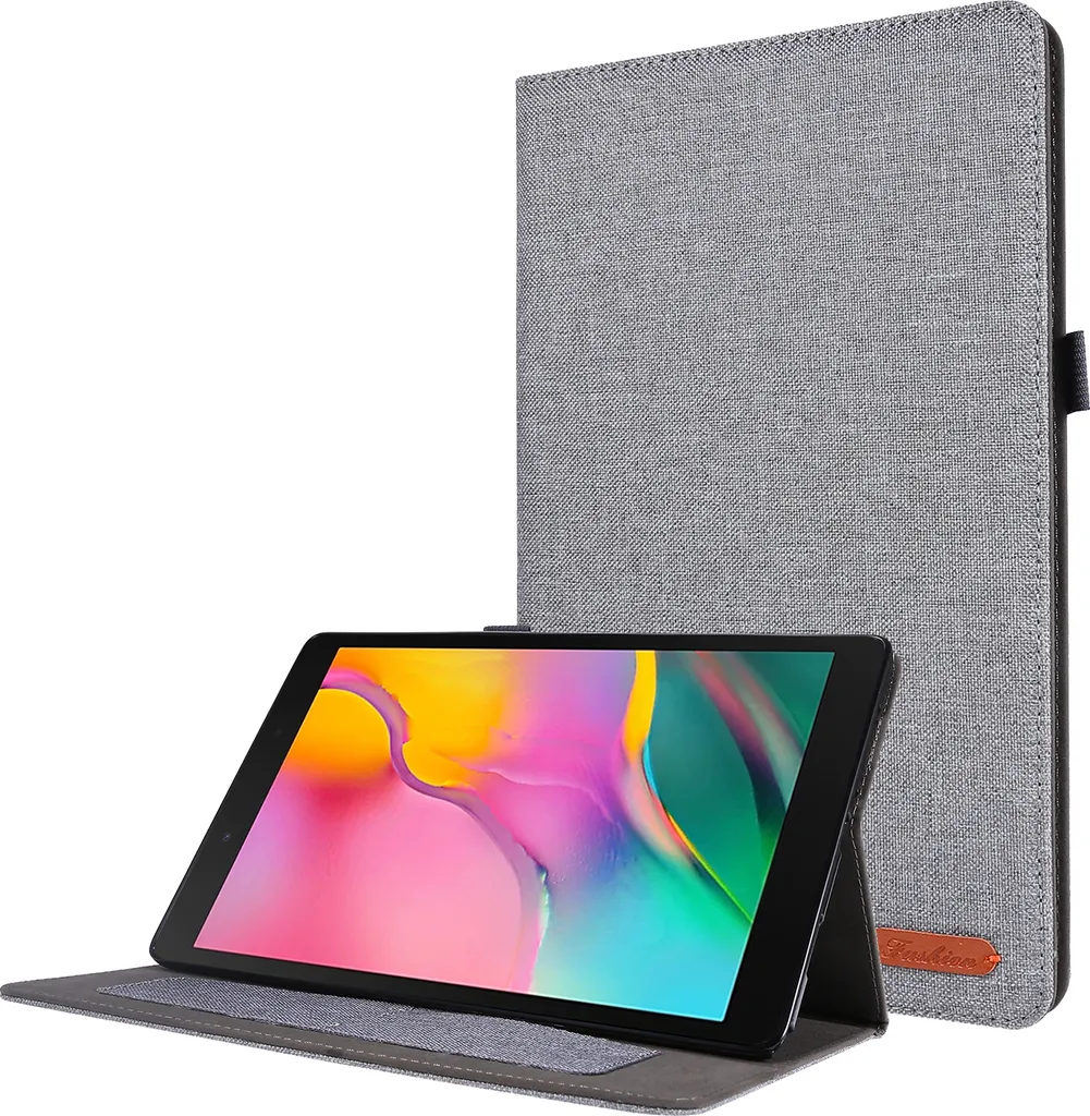 Custodia Samsung Galaxy Tab A7 Lite 8.7 SM-T220 T225 Grigio con Stand