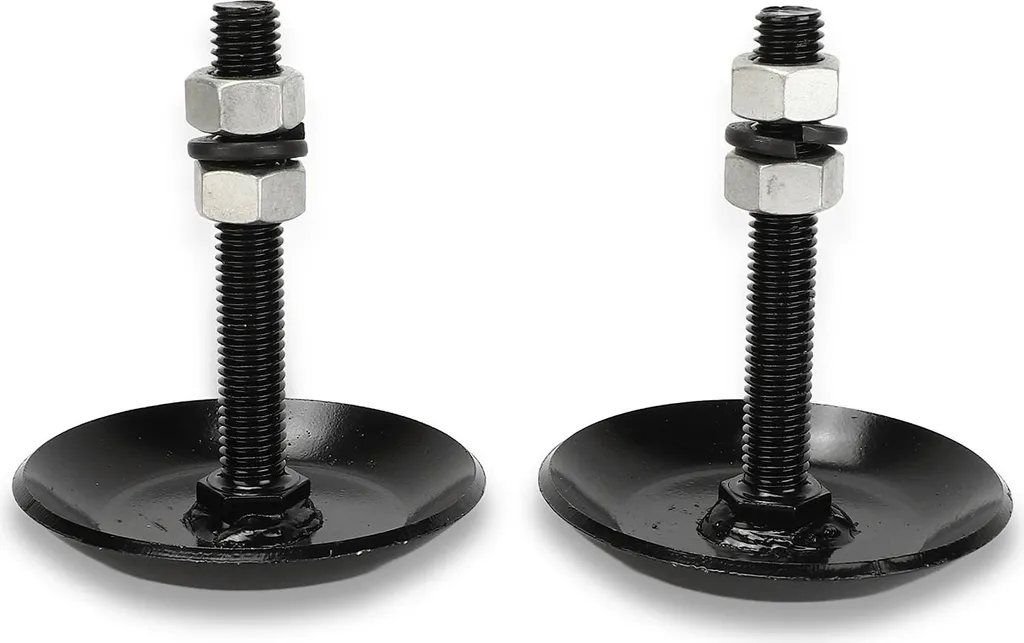 Semelles de Lame à Neige pour Quad Polaris en Acier Noir - Lot de 2 pcs