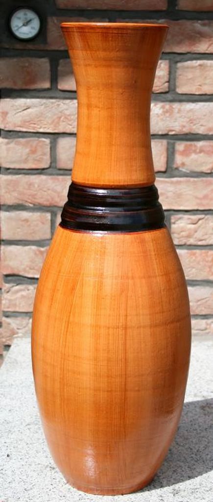 BODENVASE "KAIRO" Größe: ca.60 CM Hellbraun