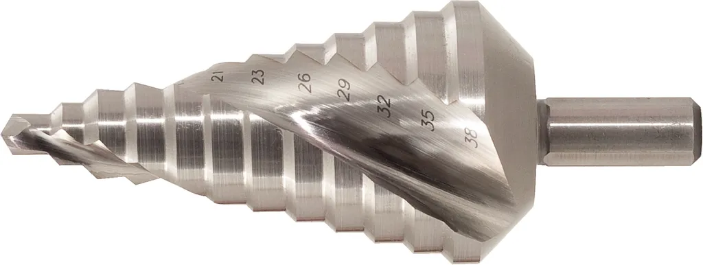 Punta a Gradini KS Tools 330.2337 HSS-Co5 6-30.5mm - Acciaio Speciale