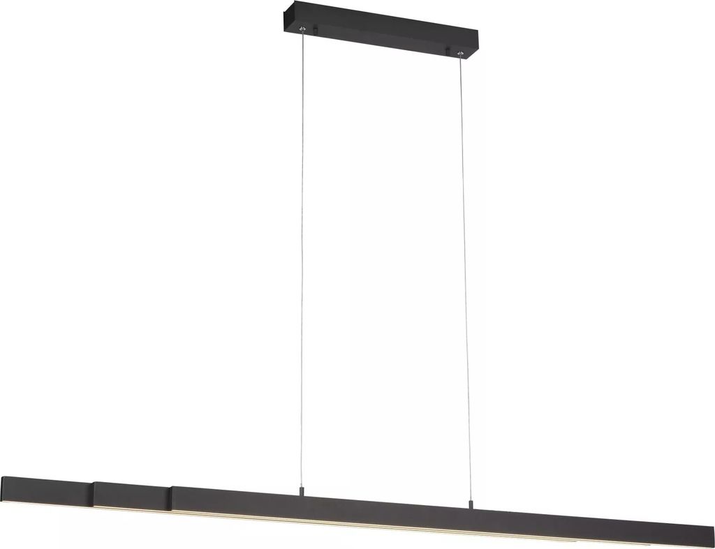 Lampadario a LED LUZI antracite 39 W, bianco caldo, 3315 Immagine del prodotto 