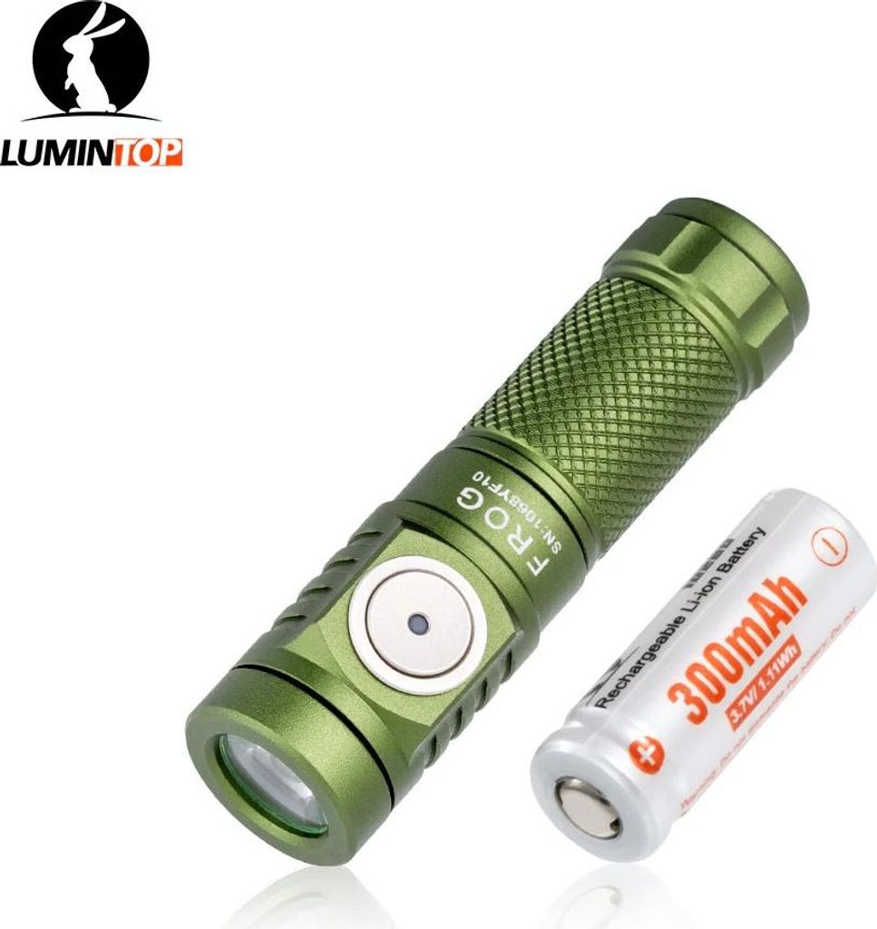 Lumintop FROG 3.0 USB-C mit 10300 Akku Alu Mini EDC Lampe - cool white 6500K