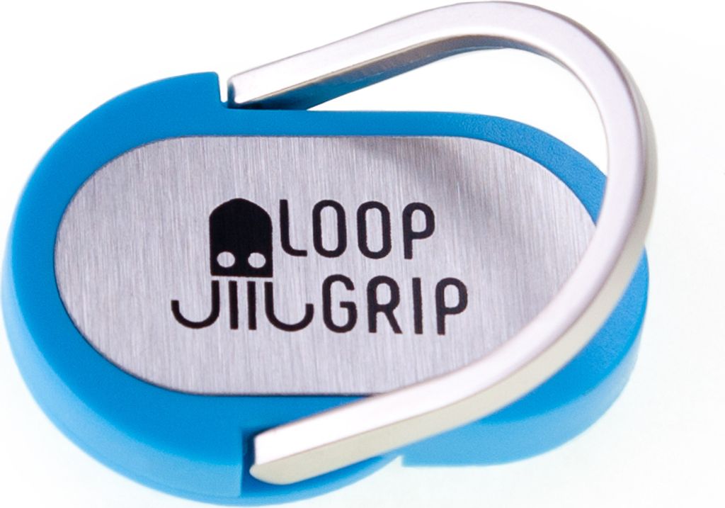 Fingerhalterung | Finger Ring Halter | Loopgrip Stand 360° Schwarz | Smartphone Ständer | Handy Ringhalter | Handyhalterung | Fingerhalter