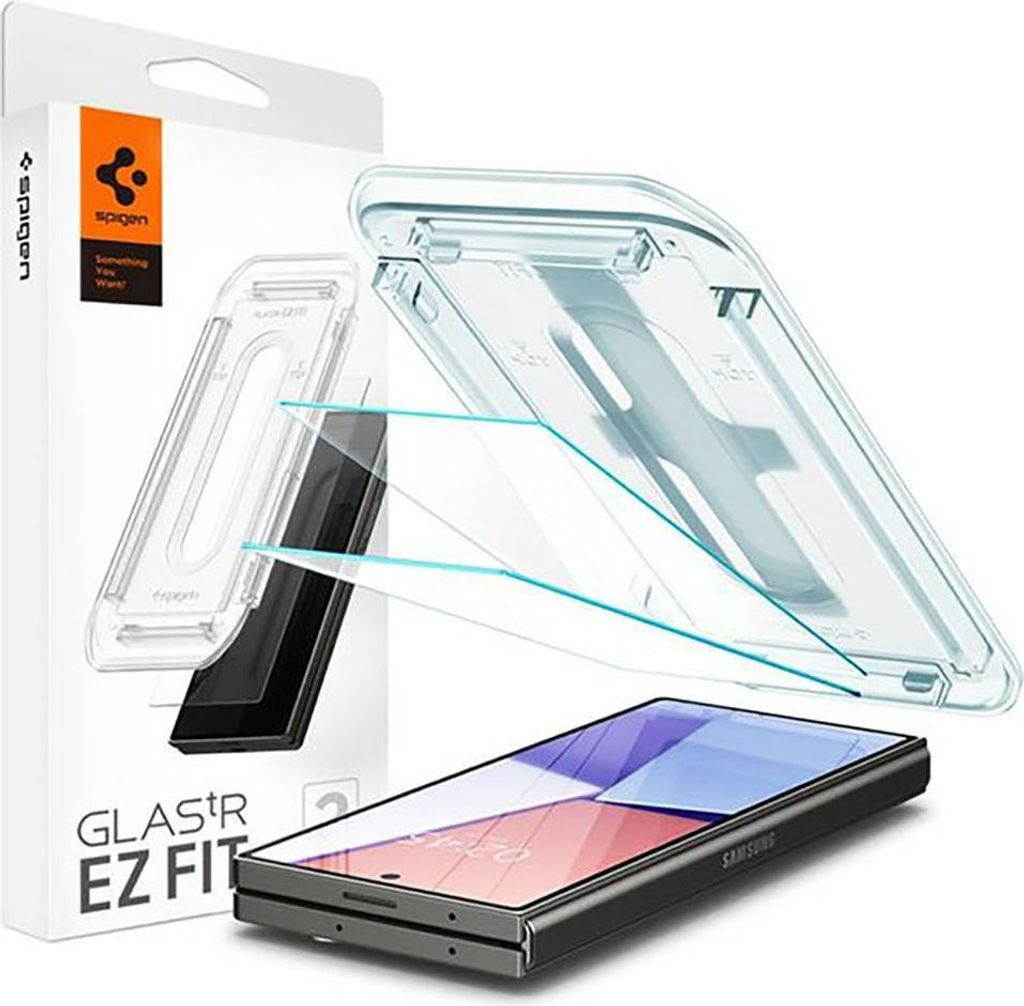 Spigen GLAS.tR EZ Fit, Samsung, Galaxy Z Fold 6, Odporny na Zdjęcie produktu 