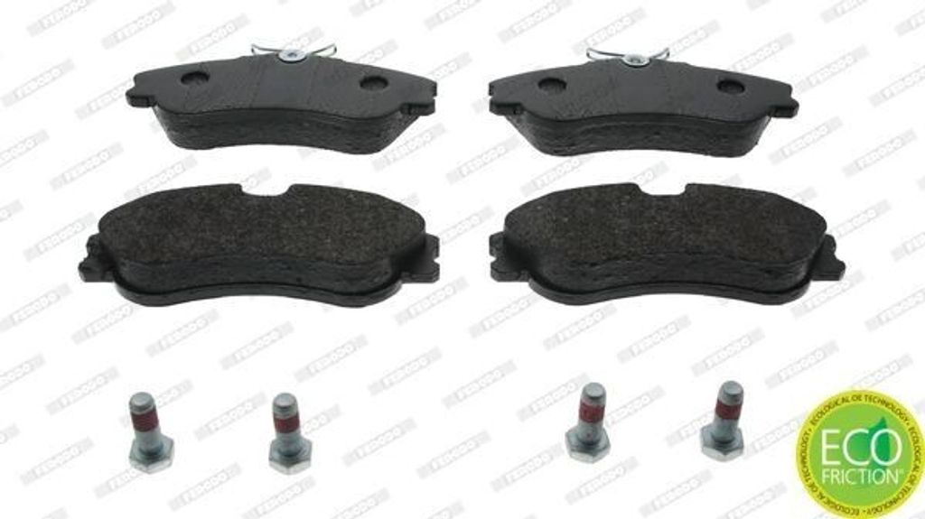 FERODO Bremsbeläge Satz passend für PEUGEOT 206 Schrägheck (2A/C) FDB1477